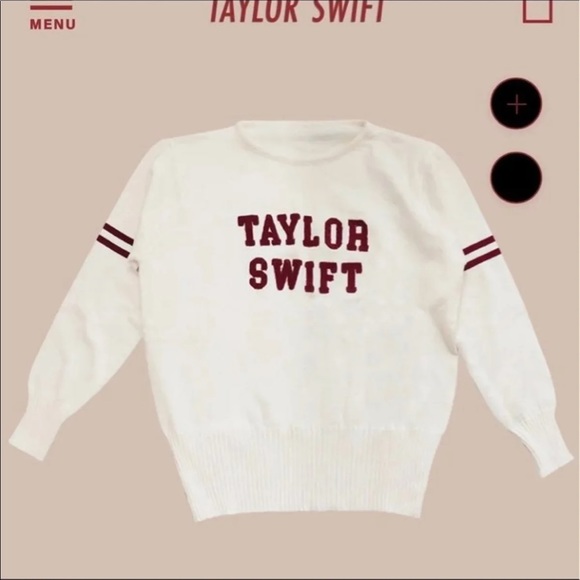 Taylor Swift Knit Sweater RED Era
